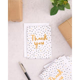 Spotty Thank You Card Pack   10 per pack GOODS M&S   