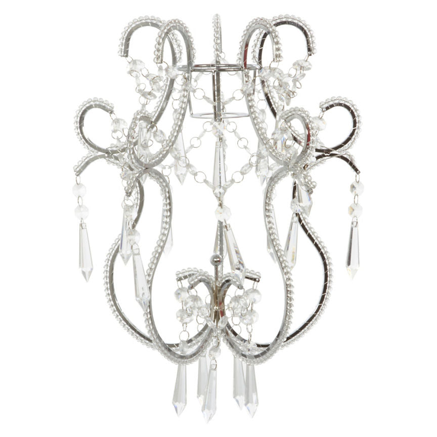 George Home Acrylic Crystal Beaded Cylinder Lamp - McGrocer