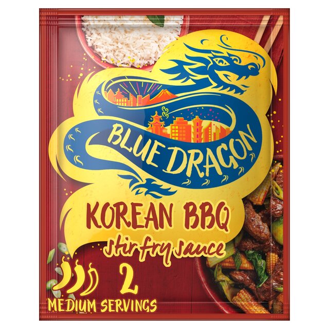 Blue Dragon Korean BBQ Stir Fry Sauce   120g - McGrocer