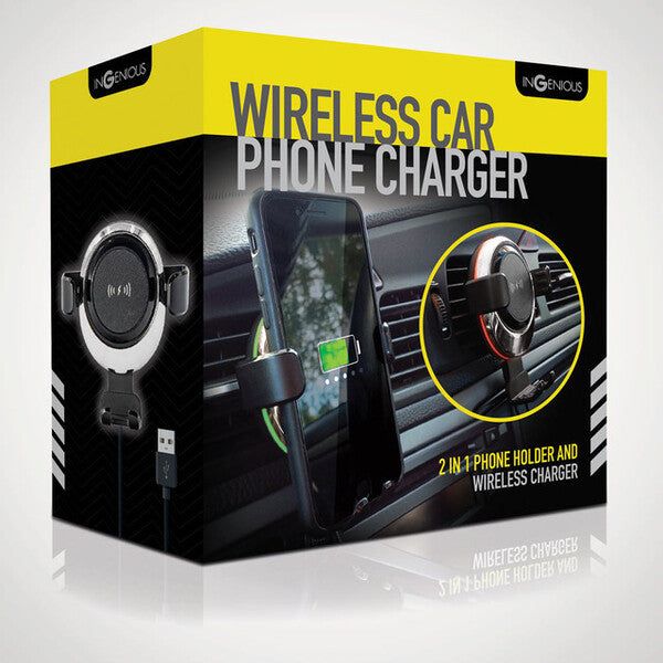 5W Car Phone holder Wireless Charger - McGrocer