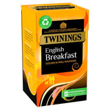 Twinings English Breakfast Tea   40 per pack GOODS M&S   
