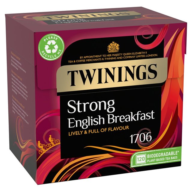 Twinings English Strong Breakfast Tea   120 per pack GOODS M&S   