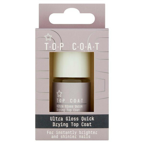 Superdrug Ultra Gloss Quick Dry Top Coat GOODS Superdrug   