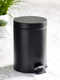 Black Soft Close Pedal 3 Litre Bin