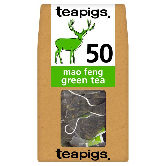 Teapigs Mao Feng Green Tea Bags   50 per pack GOODS M&S   