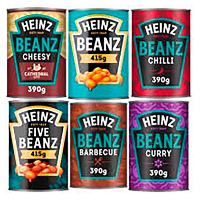 Heinz Five Mixed Tinned Baked Beans    415g - McGrocer
