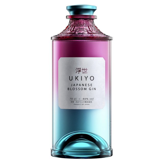 UKIYO Japanese Blossom Gin   70cl GOODS M&S   