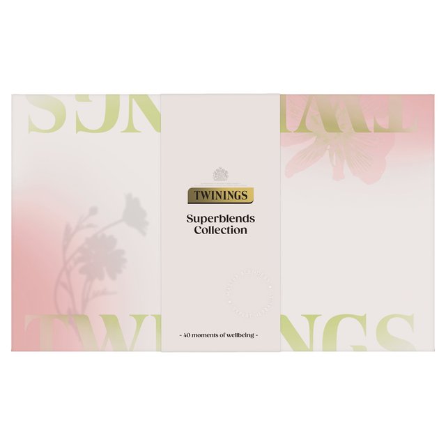 Twinings Superblends Collection Gift Box 40 Envelopes   80g GOODS M&S   