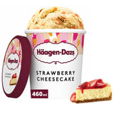 Haagen-Dazs Strawberry Cheesecake Ice Cream Frozen Dessert Tub 460ml