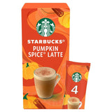 Starbucks Pumpkin Spice Latte Instant Coffee Sachets 4 x 24g