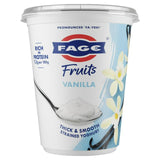 Fage Fruits Vanilla Thick  Smooth Strained Yoghurt 380g