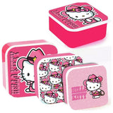Hello Kitty 3 Piece Snack Pots