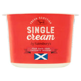 Sainsburys Scottish Single Cream 150ml