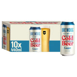 BrewDog Cold Beer Lager 10x440ml