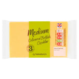 Sainsburys Scottish Medium Cheddar Cheese 400g