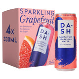 Dash Grapefruit Infused Sparkling Water 4 x 330ml