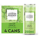 The London Essence Co Crisp Apple Crafted Soda Cans 4 x 250ml