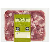 Sainsburys British or New Zealand Diced Lamb Shoulder 400g