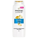 Pantene Pro-V Classic Clean 3 in 1 Clarifying Shampoo  Hair Conditioner  Treatment 600ml