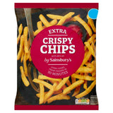 Sainsburys Super Crispy Skin On Chips 900g