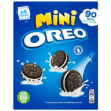 Oreo Mini Vanilla Sandwich Biscuits Snack Packs