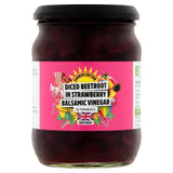 Sainsburys Summer Edition Diced Beetroot in Strawberry Balsamic Vinegar 340g