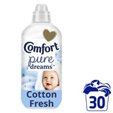 Comfort Fabric Conditioner Pure Dreams Cotton Fresh 30 Washes 900ml