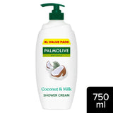 Palmolive Naturals Coconut  Milk Shower Gel Body Wash Pump 750ml