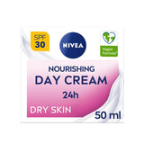 Nivea Nourishing Day Cream Moisturiser SPF 30 50ml