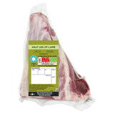 Sainsburys Northern Irish Half Leg Of Lamb
