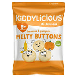 Kiddylicious Banana  Pumpkin Melty Buttons 9 Months 6g