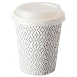 Duni Pack of 8 Coffee Cup  Lid