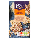 Sainsburys Triple Seeded Crackers Taste the Difference 100g