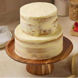 Sainsburys Two Tier Vanilla Naked Cake 219kg