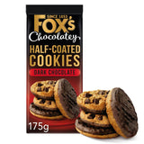 Foxs Half Coated Dark Chocolate Cookies 175g