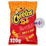 Cheetos Twisted Sweet  Spicy Sharing Crisps 120g