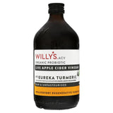 Willys Organic Live Apple Cider Vinegar Honey  Turmeric 500ml