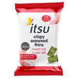 itsu Crispy Seaweed Thins Sweet Soy  Sea Salt 5g