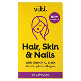 Vitl Hair Skin  Nails Capsules x30
