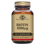 Solgar Biotin 1000µg Vegetable Capsules x50