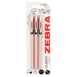 Zebra Rose Gold 3pk