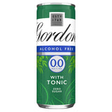 Gordons 00 Alcohol Free Spirit  Tonic with a Hint of Lime Can 250ml