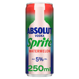Absolut Vodka  Sprite Watermelon Can 250ml