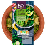 Sainsburys Courgette Cabbage  Petits Pois with Lemon  Garlic Taste the Difference 250g