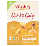 Whites Quick  Oaty Golden Syrup Flavour Instant Oats 8x30g
