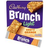 Cadbury Brunch Orange Wholegrain Cereal Bars Pack 4 x 28g