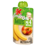 Kubu Baby Apple Banana Mousse 100g