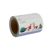 Sainsburys Home Santa  Co Sticker Reel