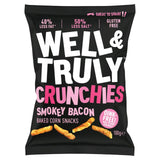 Well  Truly Crunchies Smokey Bacon Baked Corn Snacks 100g