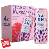 Dash Raspberry Sparkling Water 4 x 330ml